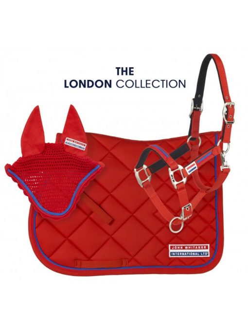 John Whitaker London collection includes saddle pad, fly veil and head collar